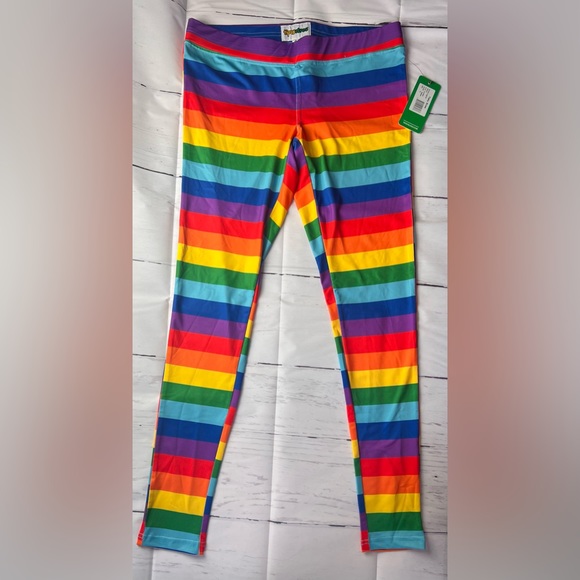 Tipsy elves Rainbow Leggings - Picture 4 of 8